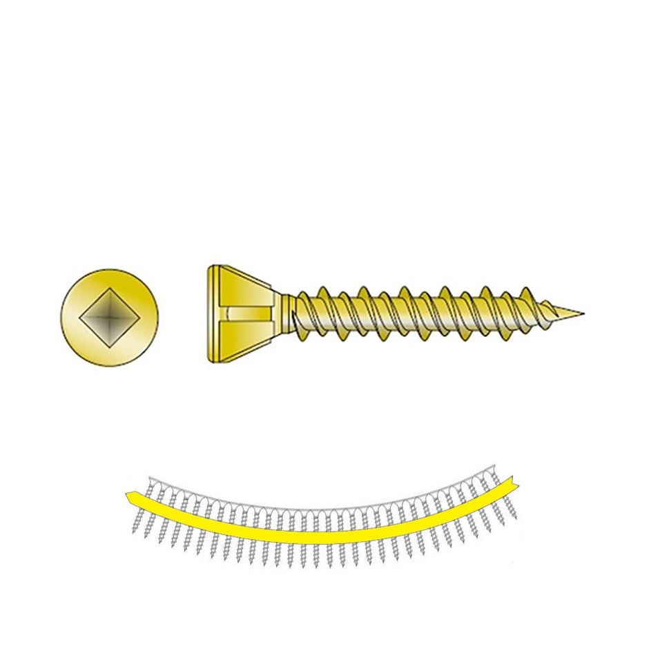 Quik Drive Subfloor/Underlayment Screws at Fasteners Plus