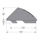Simpson MTW45-8-R10 Mass-Timber Angled Washer, Pkg 10