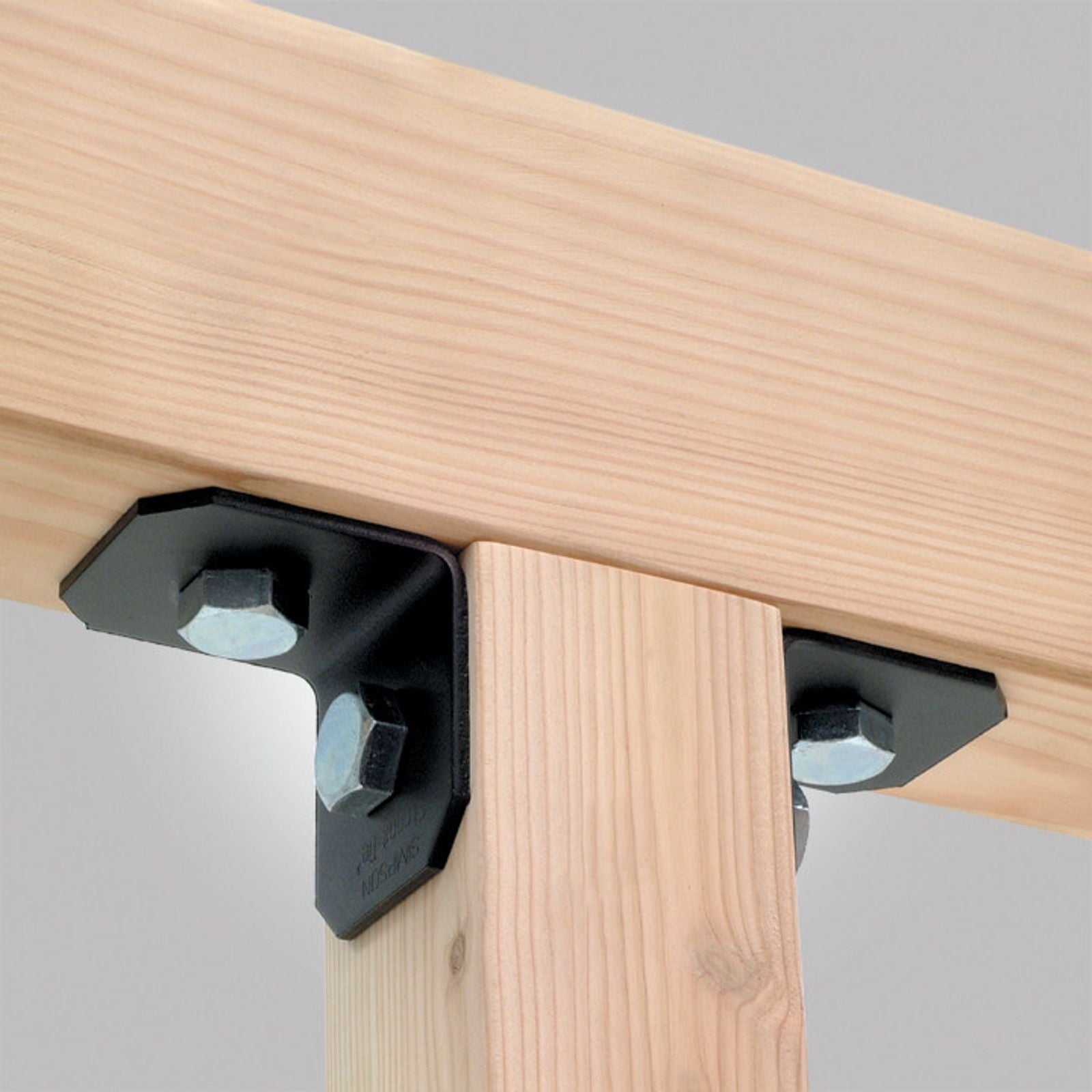 Simpson OHA33 3x3 Ornamental Heavy Angle Black Powder Coated image 2 of 2