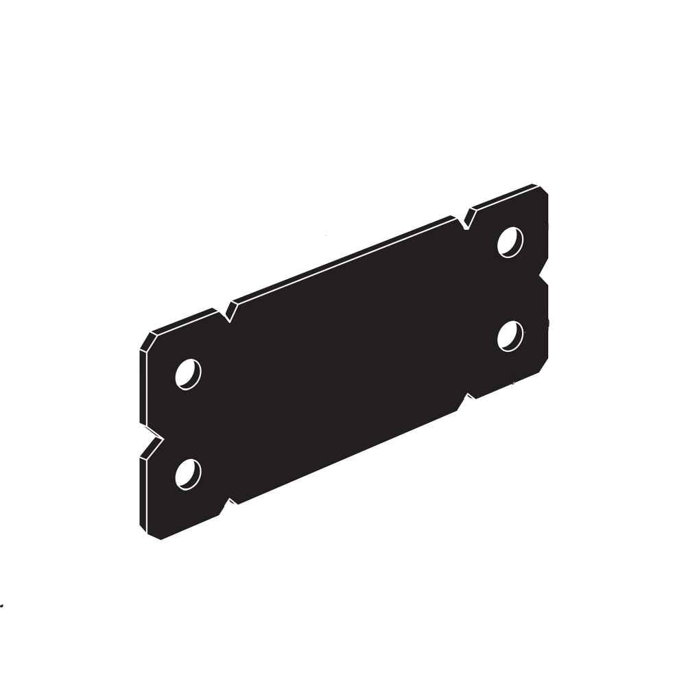 Simpson OHS135 Ornamental Strap Tie Black Powder Coated