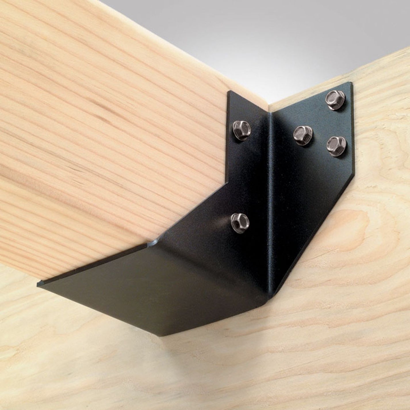 Simpson OU68 6x8 Ornamental Joist Hanger Black Powder Coated