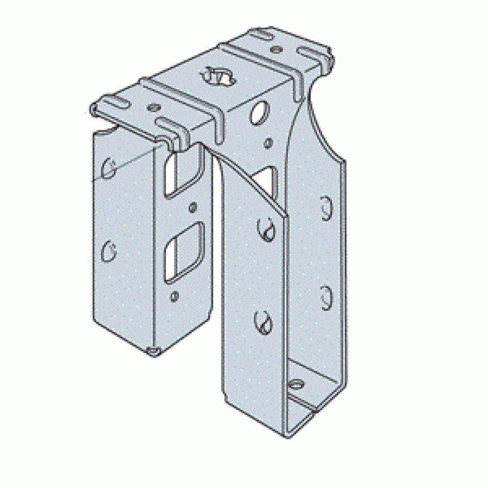 Simpson PFDL26B 2x6 Post Frame LVL Saddle Hanger G90 Galvanized