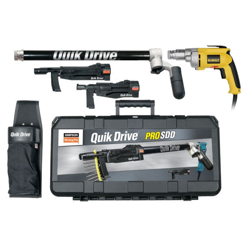 Simpson Quik Drive PROSDDD25K DeckingDrywall Combo System Dewalt 2500 RPM Motor