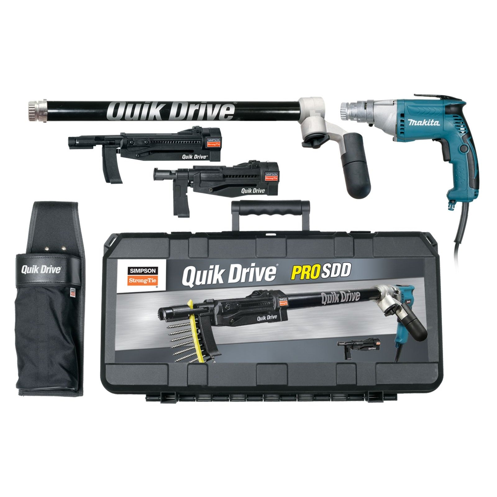 Simpson Quik Drive PROSDDM35K DeckingDrywall Combo System Makita 3500 RPM Motor