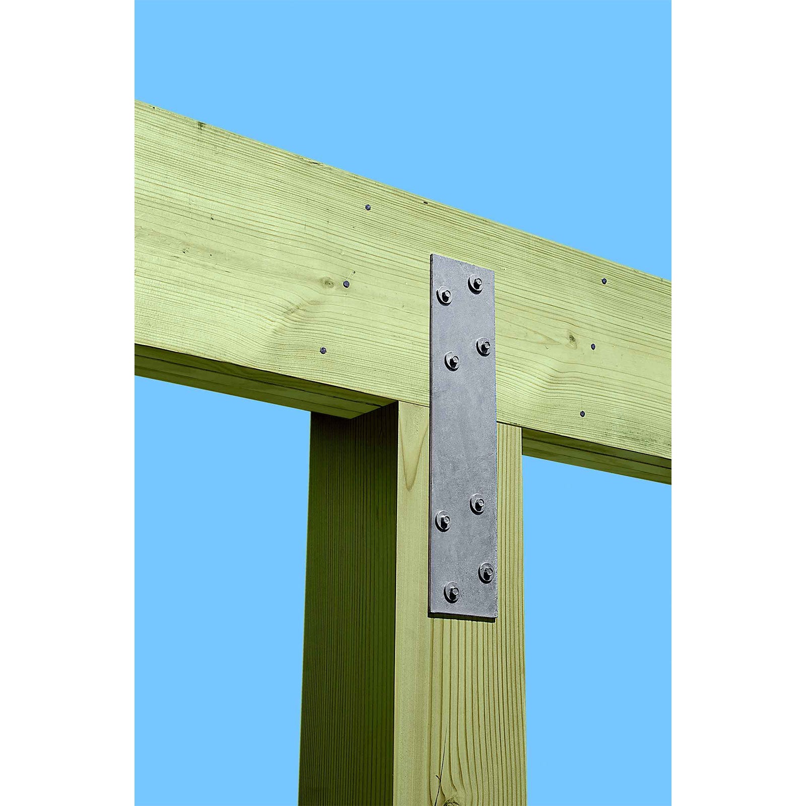 Simpson PSQ418 Piling Strap, Hot Dip Galvanized