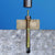 Pin-Drive Expansion Anchor, Yellow Zinc Plated