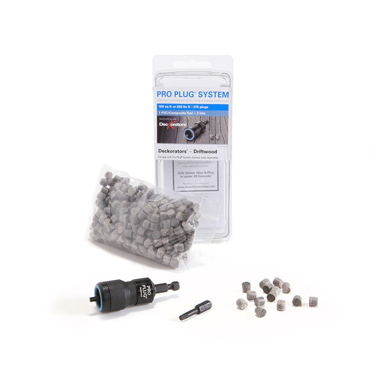 Porch Flooring Chicory Brown Deck Plug Kit