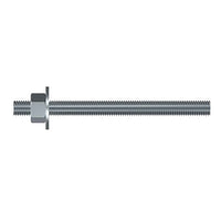 58 inch x 8 inch Zinc Plated Retrofit Bolt