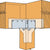 Simpson RTC44 4x Rigid Tie Corner Galvanized image 1 of 3 image 2 of 3 image 3 of 3