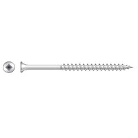 #8 x 2 inch Square Drive Deck Screw 305 Stainless Steel 1 lb Pkg