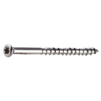 #8 x 212 inch T20 DWP Trim Head Wood Screw 305 Stainless Steel Pkg 350