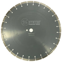 Syntec Concrete/Asphalt Segmented Diamond Blade - Grey