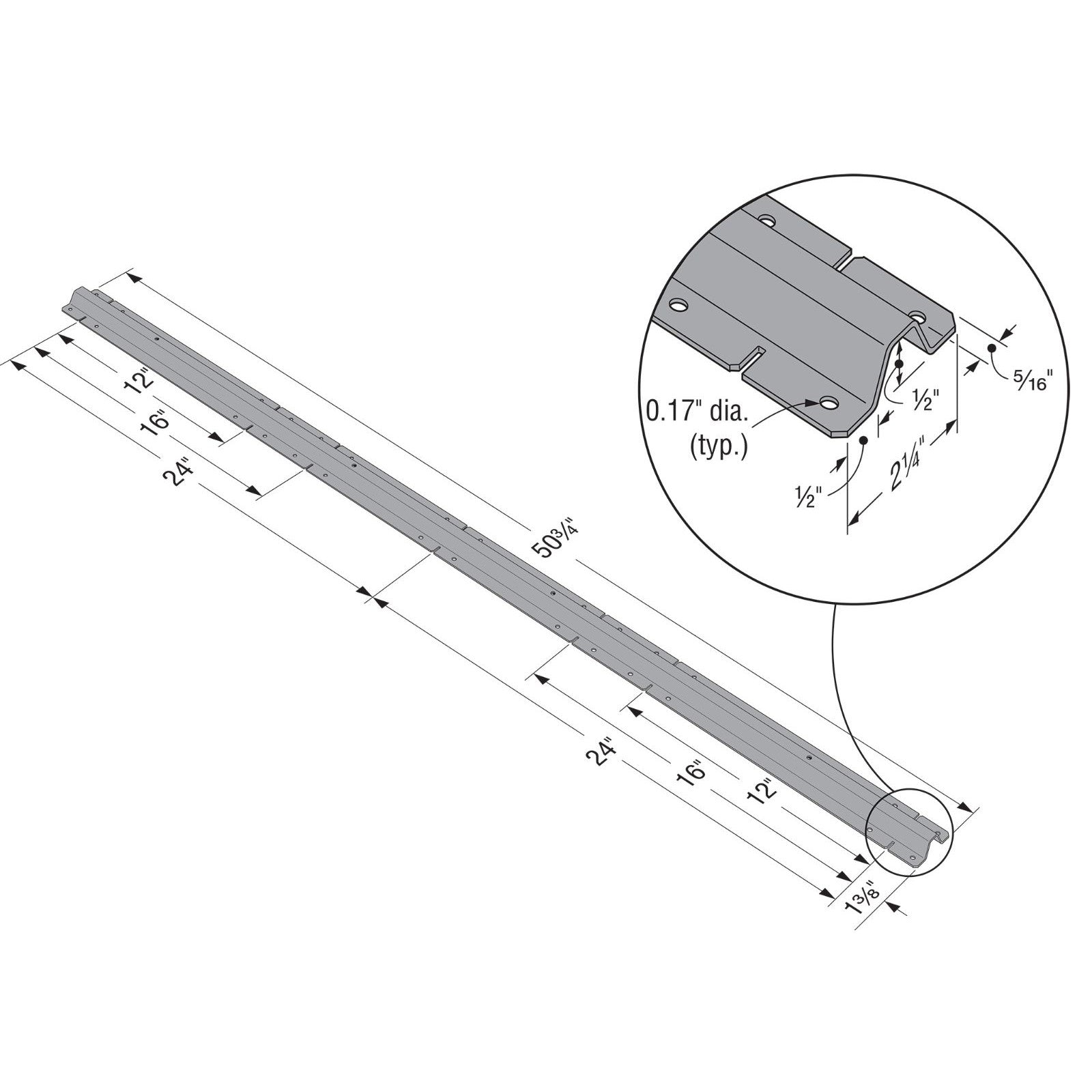Simpson SBR43R20 Structural Spacer Bracers G90 Galvanized Pkg 20 image 2 of 2