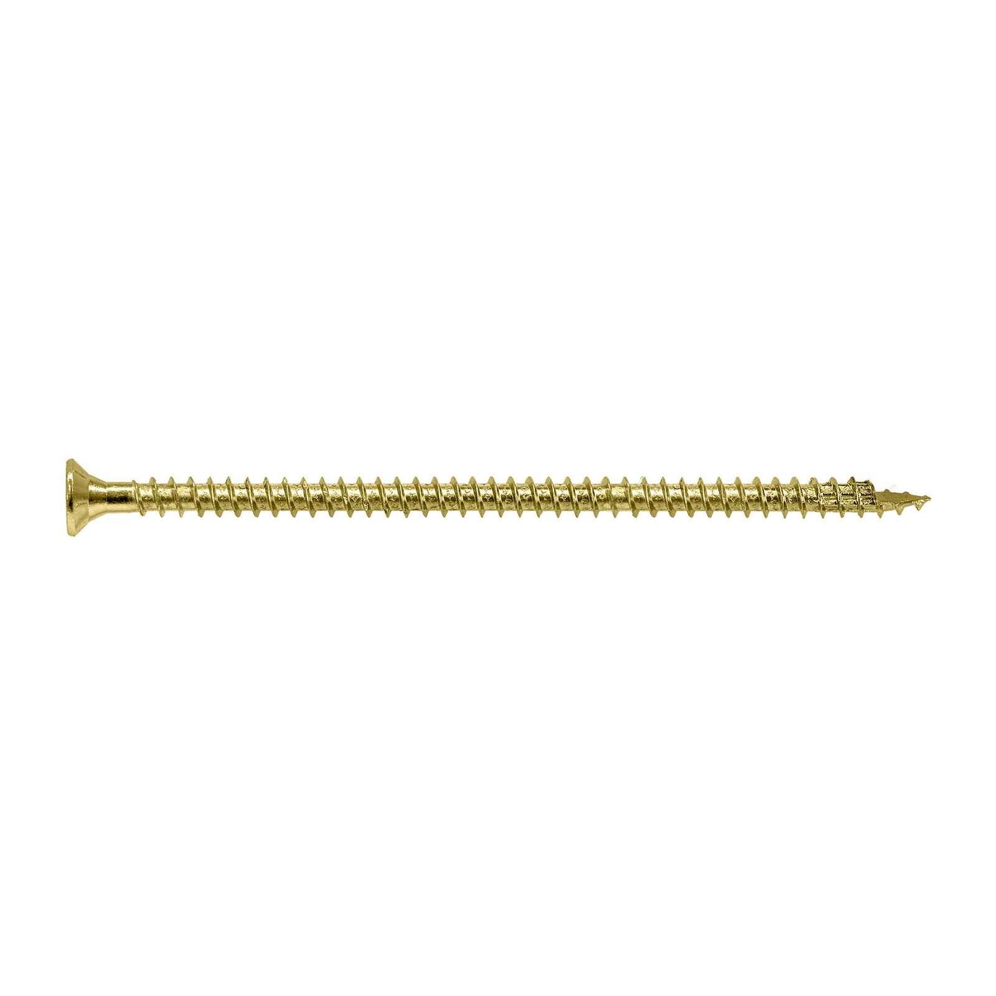 0.315" x 7" Strong-Drive SDCF Timber-CF Screw - Yellow Zinc, Pkg 50