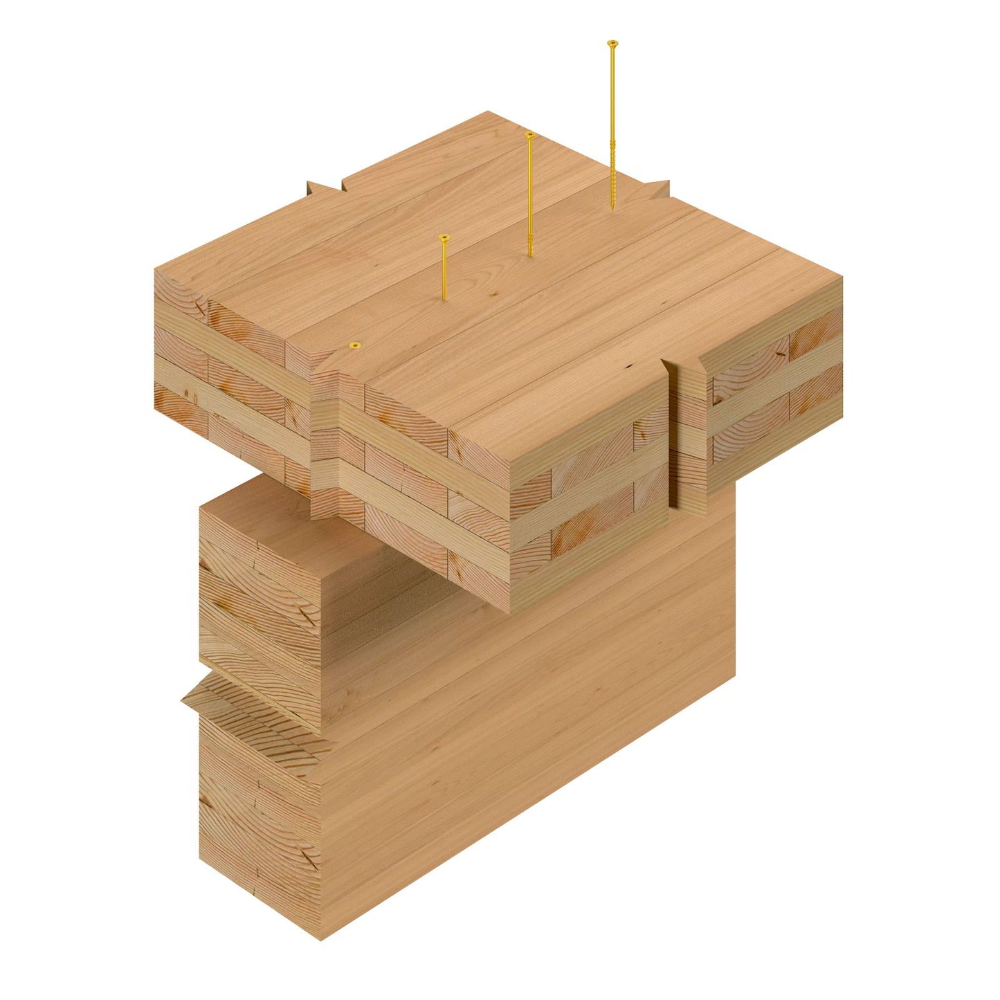 0.315" x 8-5/8" Strong-Drive SDCP Timber-CP Screw - Yellow Zinc, Pkg 50