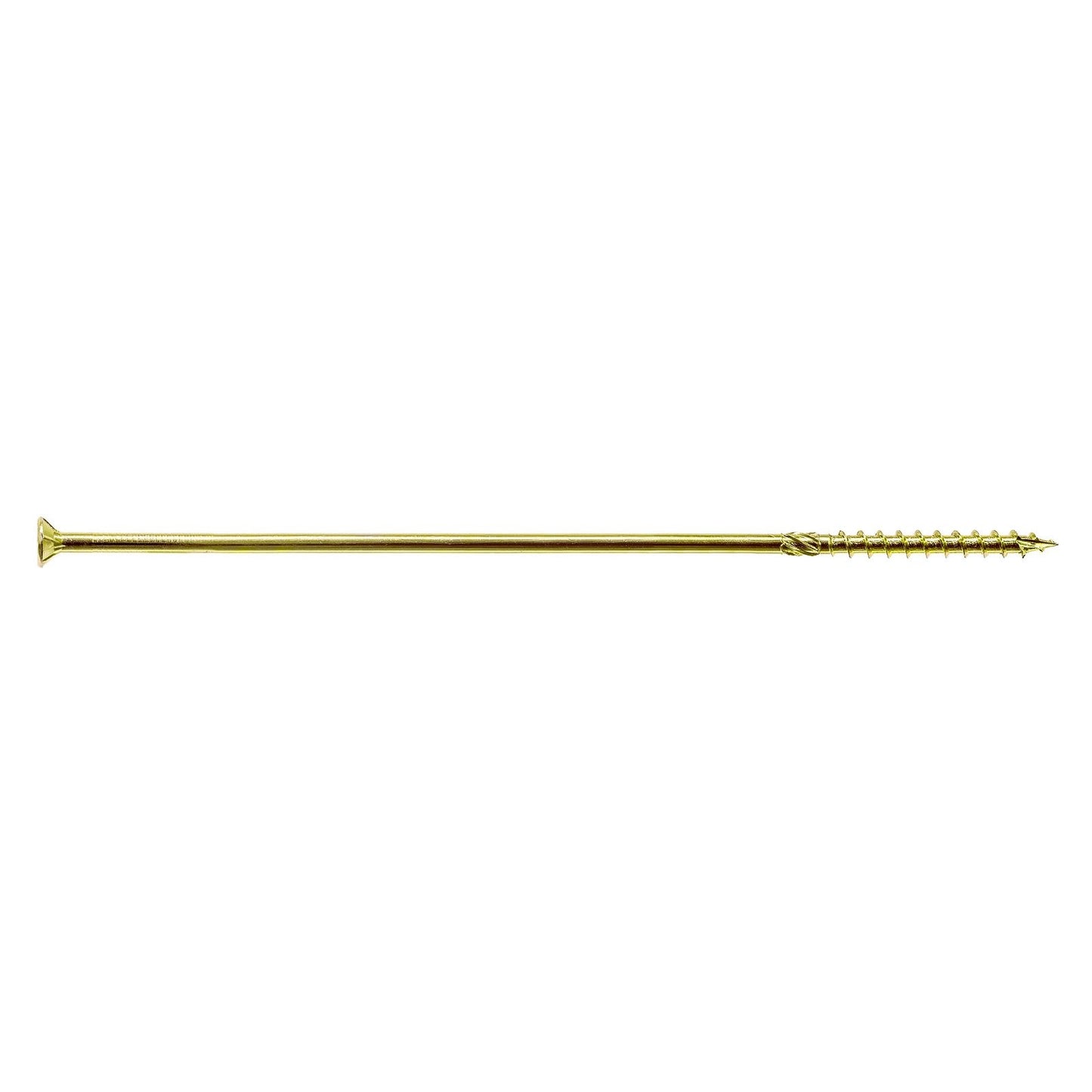 0.390" x 14" Strong-Drive SDCP Timber-CP Screw - Yellow Zinc, Pkg 25