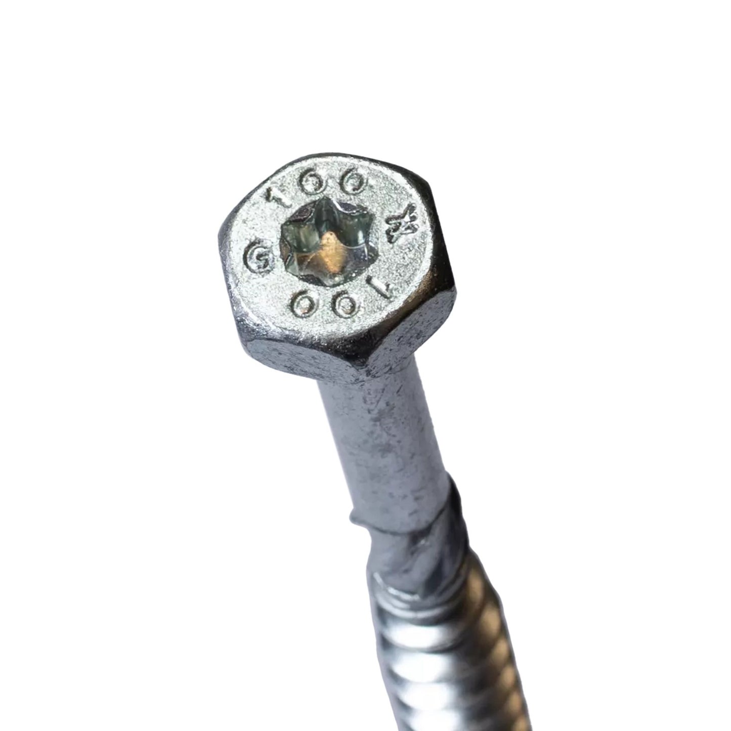 0.470" x 4" Strong-Drive SDHR Combo-Head Screw - Zinc, Pkg 25