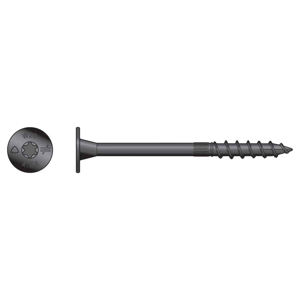 22 inch x 634 inch StrongTie SDW EWPPly Screw E Coat Pkg 50 image 2 of 2