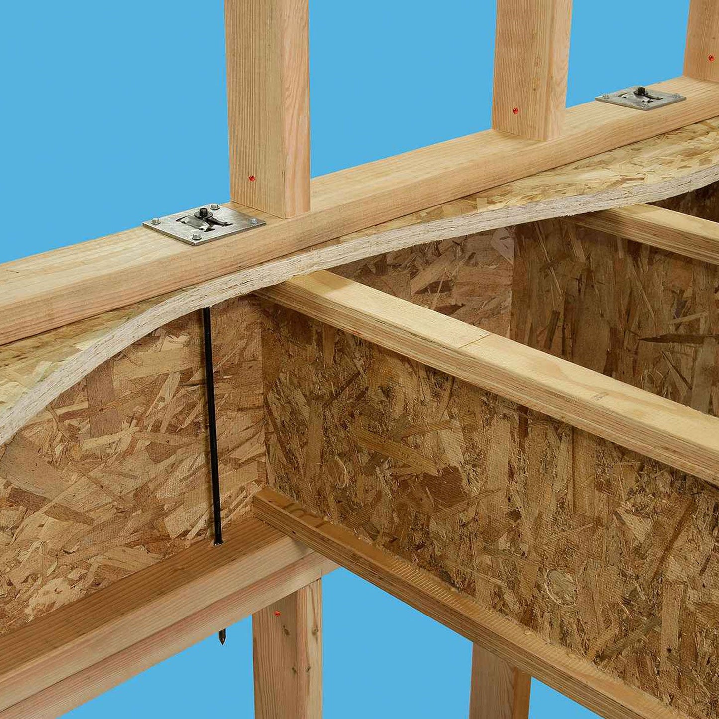 0.270" x 20" Strong-Drive SDWF2720-TUW Floor-To-Floor Screw Kit Installation