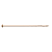 0195 inch x 10 inch StrongTie SDWH Timber Hex Screw Double Barrier Coating Pkg 50