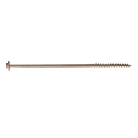 0195 inch x 8 inch StrongTie SDWH Timber Hex Screw Double Barrier Coating Pkg 50
