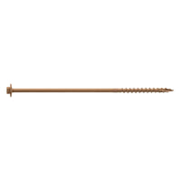 0.195" x 8" Strong-Tie SDWH19800DB-R12 Timber Hex Screw - Double Barrier Coating