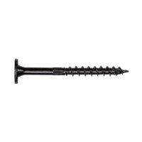 22 inch x 312 inch SDWS Structural Screw T40 Star Double Barrier Black Pkg 12