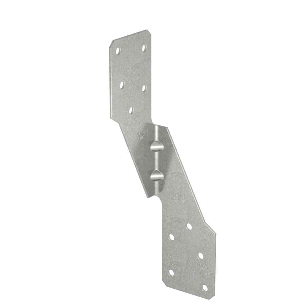 Simpson SH25 Light Gauge Steel Hurricane Tie 1 Piece G90 Galvanized