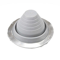 #3 Roofjack Round Silicone Pipe Flashing Boot Gray