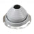 #4 Roofjack Round Silicone Pipe Flashing Boot Gray