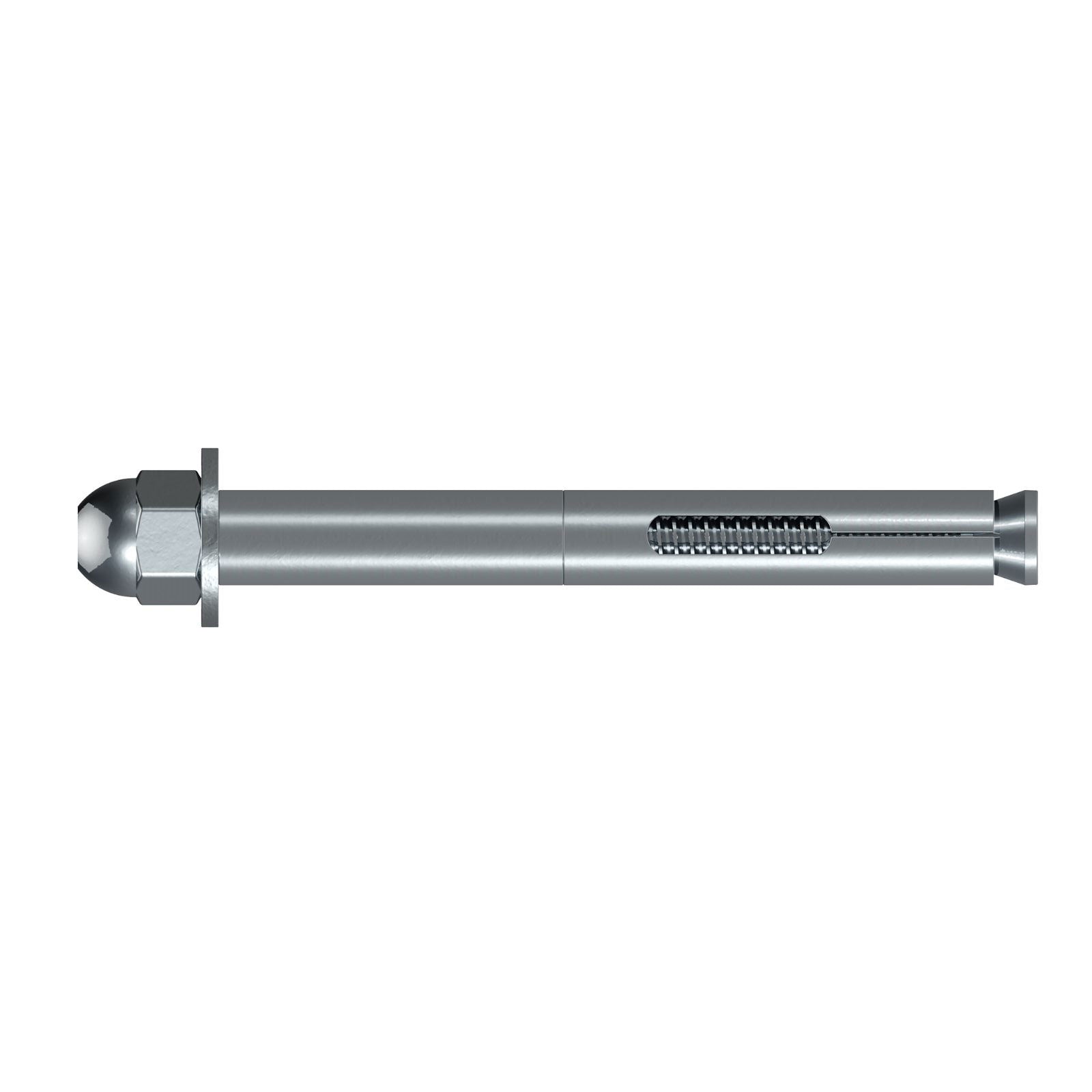 1/4" x 2-1/4" Strong-Tie Sleeve-All Anchors, Acorn Head, Zinc Plated, Pkg 1