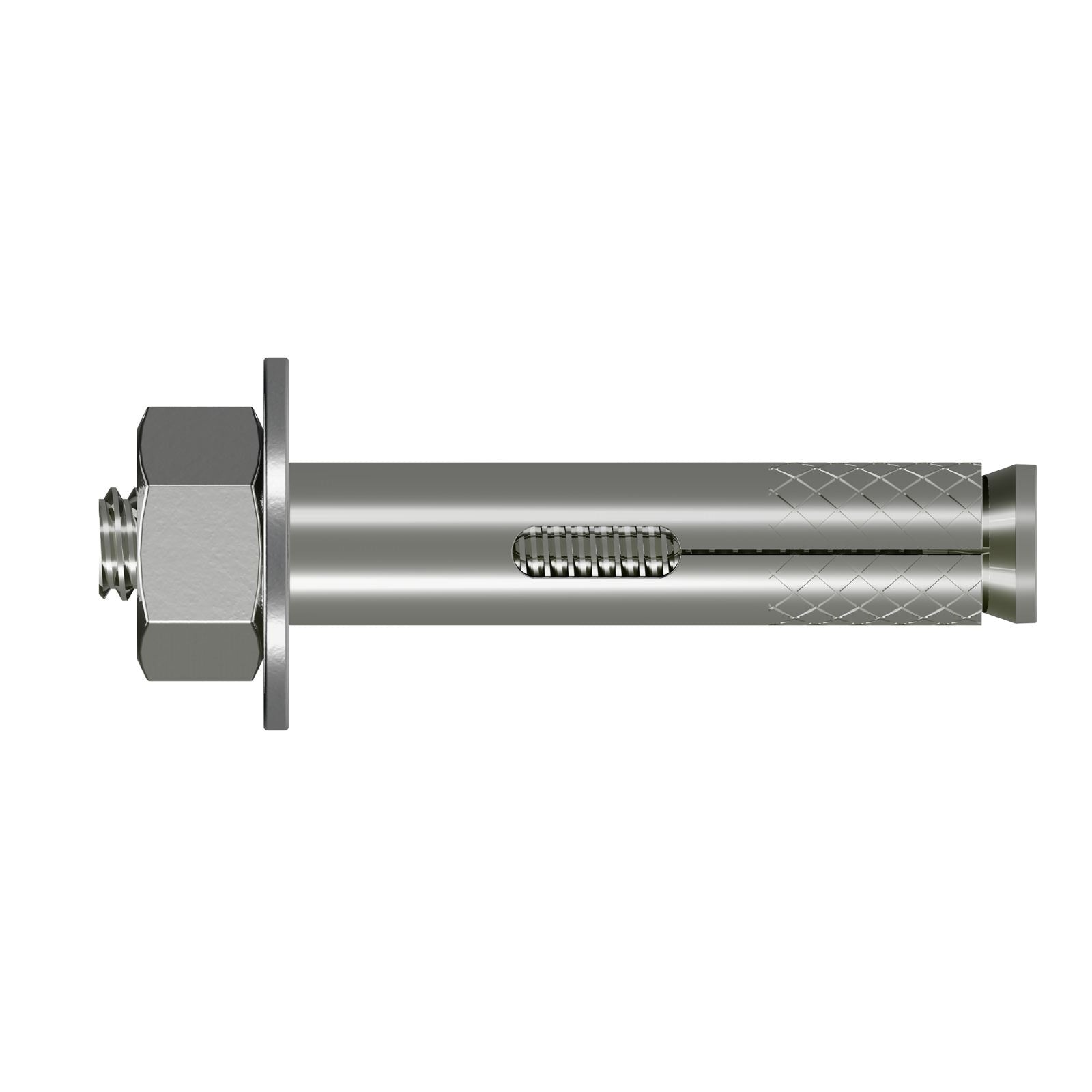 38 inch x 178 inch StrongTie SleeveAll Anchors Hex Head 304 Stainless Steel Pkg 50
