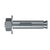 58 inch x 214 inch StrongTie SleeveAll Anchors Hex Head Zinc Plated Pkg 25