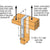 Simpson SP4 3916 inch X 714 inch Stud Plate Tie Galvanized image 1 of 3 image 2 of 3 image 3 of 3
