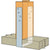 Simpson SP6 5916 inch X 734 inch Stud Plate Tie Galvanized image 1 of 3 image 2 of 3
