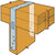 Simpson SP6 5916 inch X 734 inch Stud Plate Tie Galvanized image 1 of 3 image 2 of 3 image 3 of 3