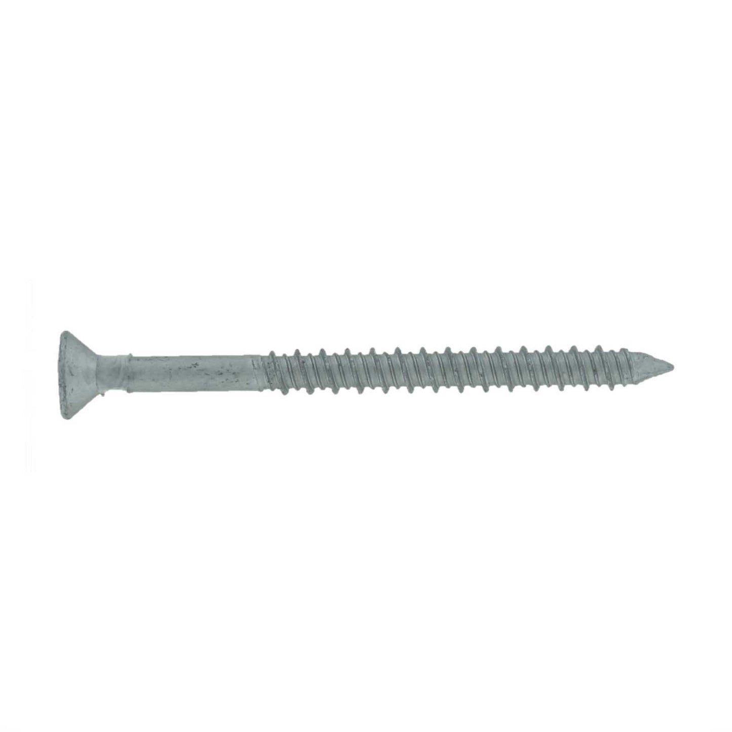 14 inch x 314 inch Tapcon 410 Stainless Steel Concrete Screw Phillips Flat Pkg 100