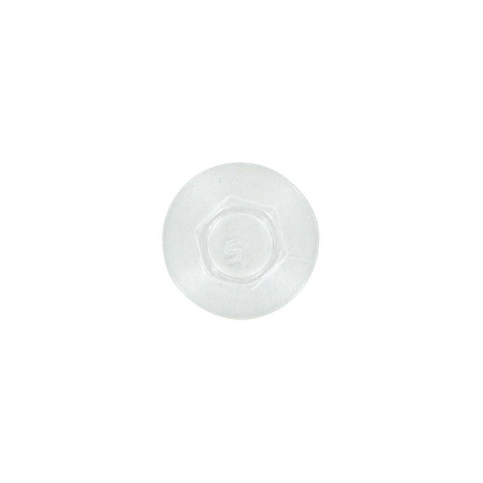 #10 x 1 inch SS Woodbinder Metal Roofing Screw Bright White Pkg 250 image 2 of 2