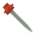 #10 x 1 inch SS Woodbinder Metal Roofing Screw Copper Pkg 250 image 1 of 2