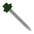#10 x 112 inch SS Woodbinder Metal Roofing Screw Forest Green Pkg 250