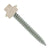 #10 x 1 inch SS Woodbinder Metal Roofing Screw Light Stone Pkg 250 image 1 of 2