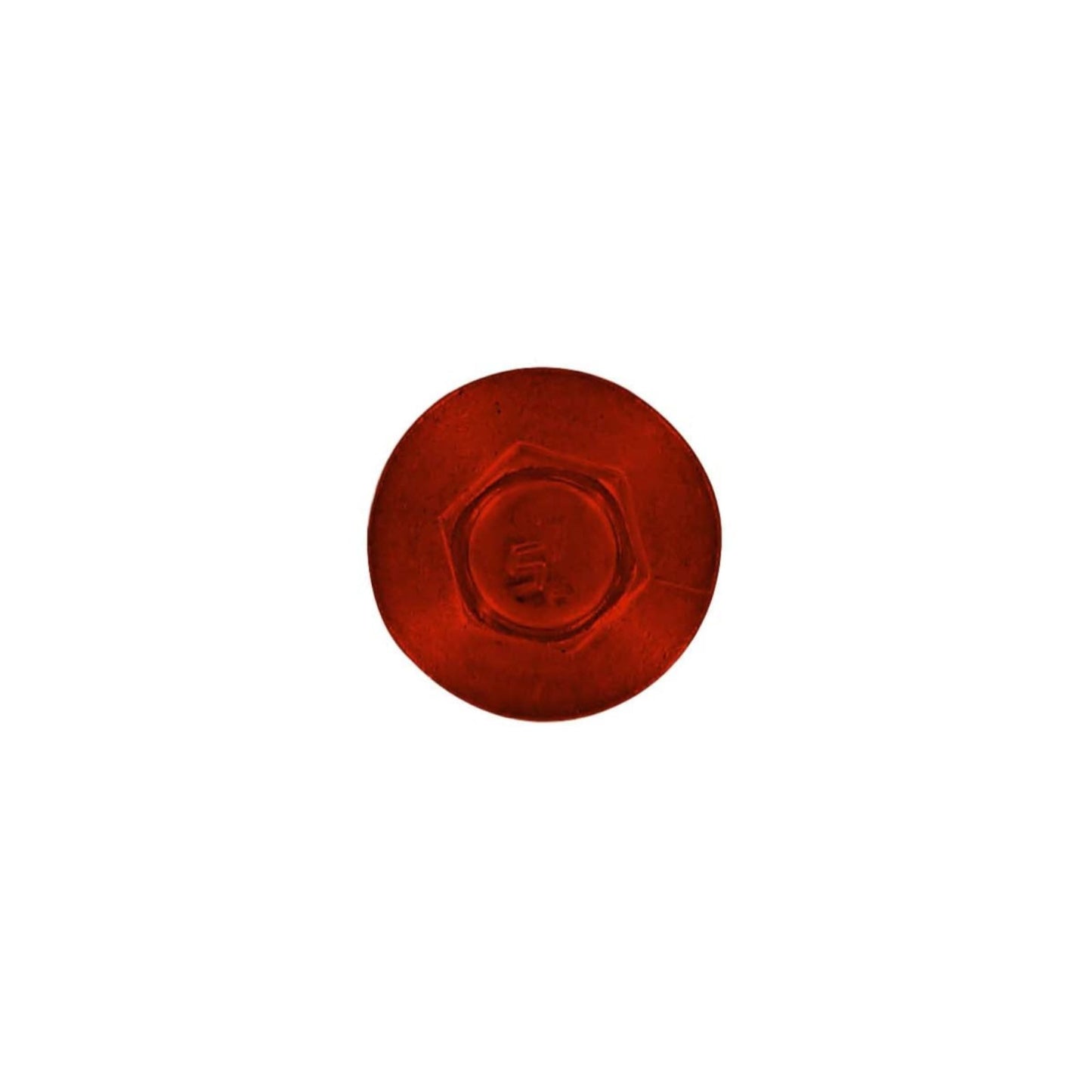 #10 x 1 inch SS Woodbinder Metal Roofing Screw Rustic Red Pkg 250 image 2 of 2