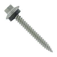 #10 x 112 inch SS Woodbinder Metal Roofing Screw Plain Finish Pkg 250