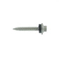 #10 x 1 inch SS Woodbinder Metal Roofing Screw Plain Finish Pkg 250 image 1 of 2