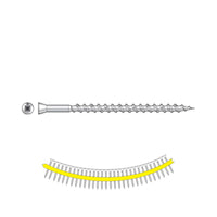 #7 x 2 inch Quik Drive 305 Stainless TrimHead Deck Screw Pkg 2000 image 1 of 2