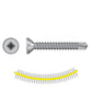 #10 x 112 inch Quik Drive FHSD SelfDrilling WoodToCFS Screw 410 Stainless Steel Pkg 1000