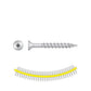 #8 x 2 inch Quik Drive SSWSCB 305 Stainless Steel Roofing Tile Screw Pkg 2000 image 1 of 2
