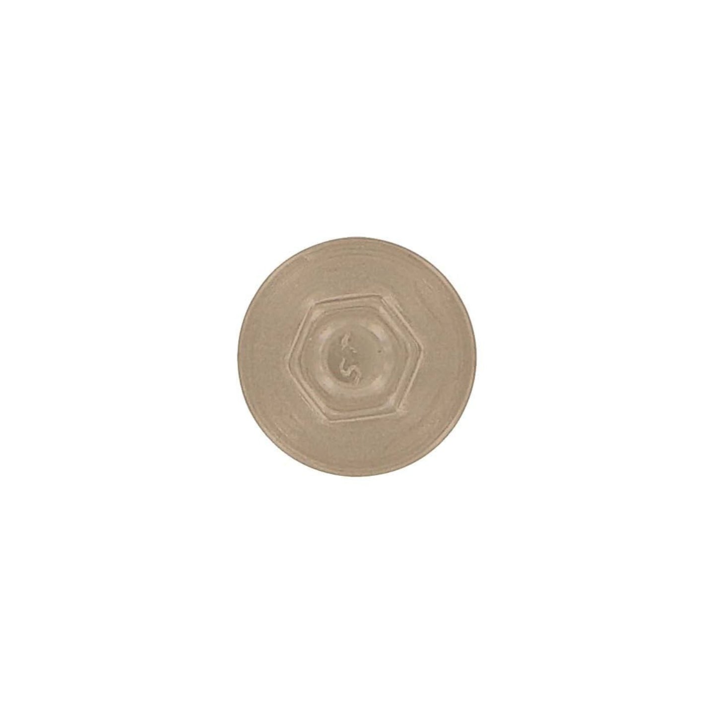 #12 x 34 inch STXL Woodbinder Metal Roofing Stitch Screw Tan Pkg 250 image 2 of 2