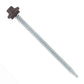 #9 x 3 inch STXL Woodbinder Metal Roofing Screw Charcoal Gray Pkg 250