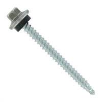 #9 x 2 inch STXL Woodbinder Metal Roofing Screw Plain Finish Pkg 250